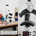Hat Heat Press Machine, 8.5 X 4 in Heating Plate, Caps Stretcher, Temp ...