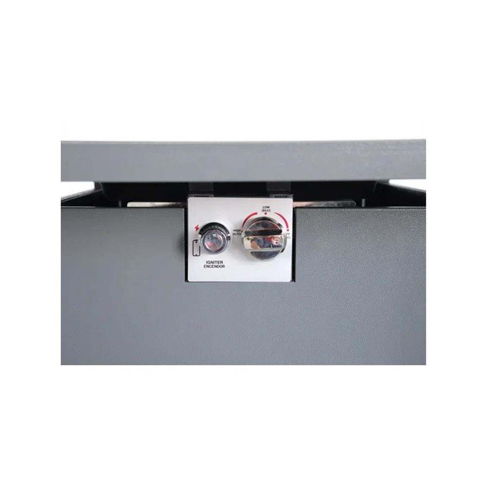LSI 25'' H x 30'' W Steel Outdoor Fire Pit