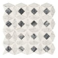 thumbnail image 2 of Cimarron Harbor Geometric Polished Natural Stone Mosaic Wall & Floor Tile, 2 of 6