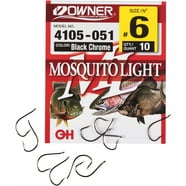 Owner Mosquito Hook (Pro Pack), 2/0, 34-Pack - Walmart.com