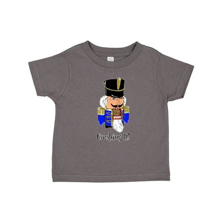 

Inktastic Crushing It! Nutcracker Gift Toddler Boy or Toddler Girl T-Shirt