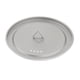 thumbnail image 5 of Tapa de taza de titanio, tapa de taza de café, utensilios de cocina portátiles, utensilios de bebida, tapa para acampar con lazo para escalar, 140 mm, 5 of 8