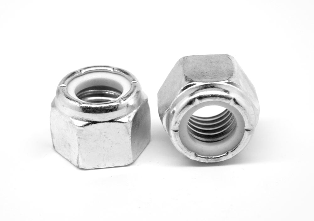 M2 to M30 Hex Nyloc Nylon Insert Locking Nuts DIN 985 A2 304 Stainless Steel