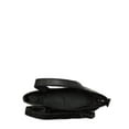 thumbnail image 5 of Olivia & Kate Women's Vegan Leather Black Everyday Satchel withTop Handles & Chain Strap, 5 of 6