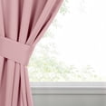 thumbnail image 4 of Superior Blackout Solid Light Filtering Grommet Curtain Panel Set, 46"X 63", Aqua, 4 of 15
