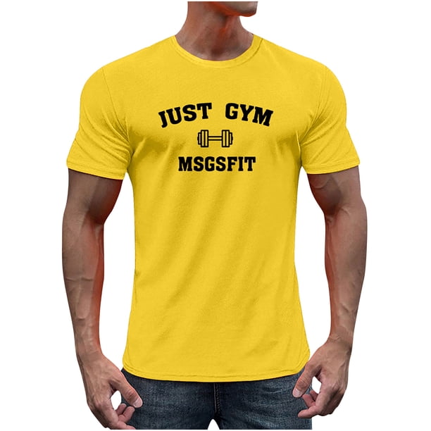 Camiseta Transpirable Delgada de los Hombres, Verano Suelto Ajuste Mitad de Manga Casual Top para el Aire Libre Y el Uso Diario, Camiseta de Moda Ligera