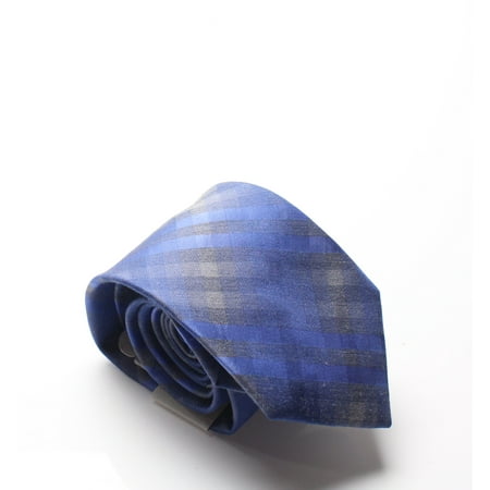 Check Necktie - Blue Heather Ombre Checks Men's Neck Tie $55 Not Applicable