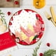 thumbnail image 5 of Vajilla de papel desechable con copos de nieve y árbol de Navidad rosa | Platos, vasos y servilletas de 18 y 23 cm | Artículos de papel aptos para uso alimentario para fiestas, reuniones y, 5 of 6