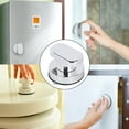 thumbnail image 3 of Sticky Refrigerator Handle Door Grab Bar Safety Wall Handle For Handle Bathroom Kitchen The Elderly Cupboard Armrest Reusable Sliver S, 3 of 9