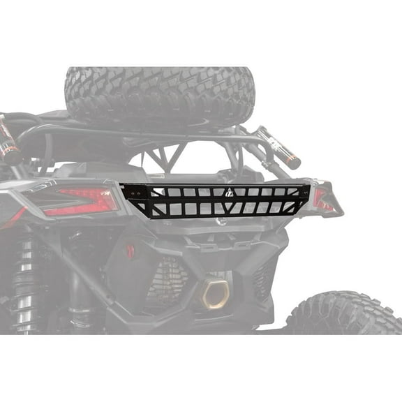 Tusk Cargo Barricade Black Powder Coated for Can-Am Maverick X3 Max RS Turbo 64 Inch 2024
