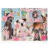 Cuadros Decorativos DIY diamante pintura gato perro fiesta completo taladro Rhinestone mosaico arte imagen DQrwqpou Nuevos Originales