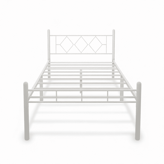 Twin XL Size Bed Frame for kidss with Headboard and Footboard, Heart ...