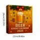 thumbnail image 3 of Calendarios Calendario de Adviento de Botellas de Vino Calendario de Cuenta Regresiva de Navidad Colgante Un chopper, 3 of 7