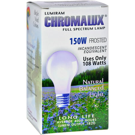Chromalux Frosted Light Bulb - 150 Watt - 150