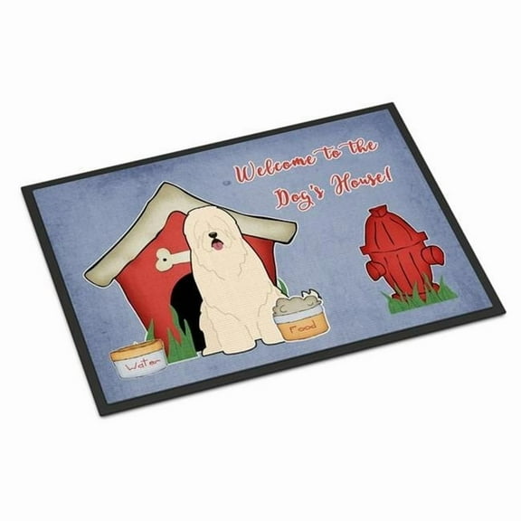 Carolines Treasures Dog House Collection South Russian Sheepdog Door Mat Indoor Rug or Outdoor Welcome Mat 24x36 Doormat