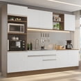 thumbnail image 2 of Cocina Integral MADESA Glamy 310cm Marrón/Blanco, 2 of 5