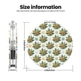 thumbnail image 3 of Picia Sloth Sitting Tropical Leaves for Compact Vanity Mirror , Travel Makeup Mirror , Portable Magnifying Cosmetic Mirror for Daily, Work, Business-Round Shape, 3 of 9