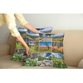 thumbnail image 2 of Ambesonne Nature Throw Pillow Cover 2 Pack, Springtime Countryside, 24", Multicolor, 2 of 5