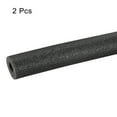 thumbnail image 3 of Uxcell Foam Tube Sponge Protective Sleeve Black Seal Sleeve 13x37mm(0.5x1.45 Inch) for Pipe Insulation, Pack of 2, 3 of 5