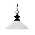 thumbnail image 2 of 1 Light Pendant In Billiard Style 14 Inches Wide By 11 Inches High     -Traditional Installation Z-Lite 100701Mb-Awl14, 2 of 2