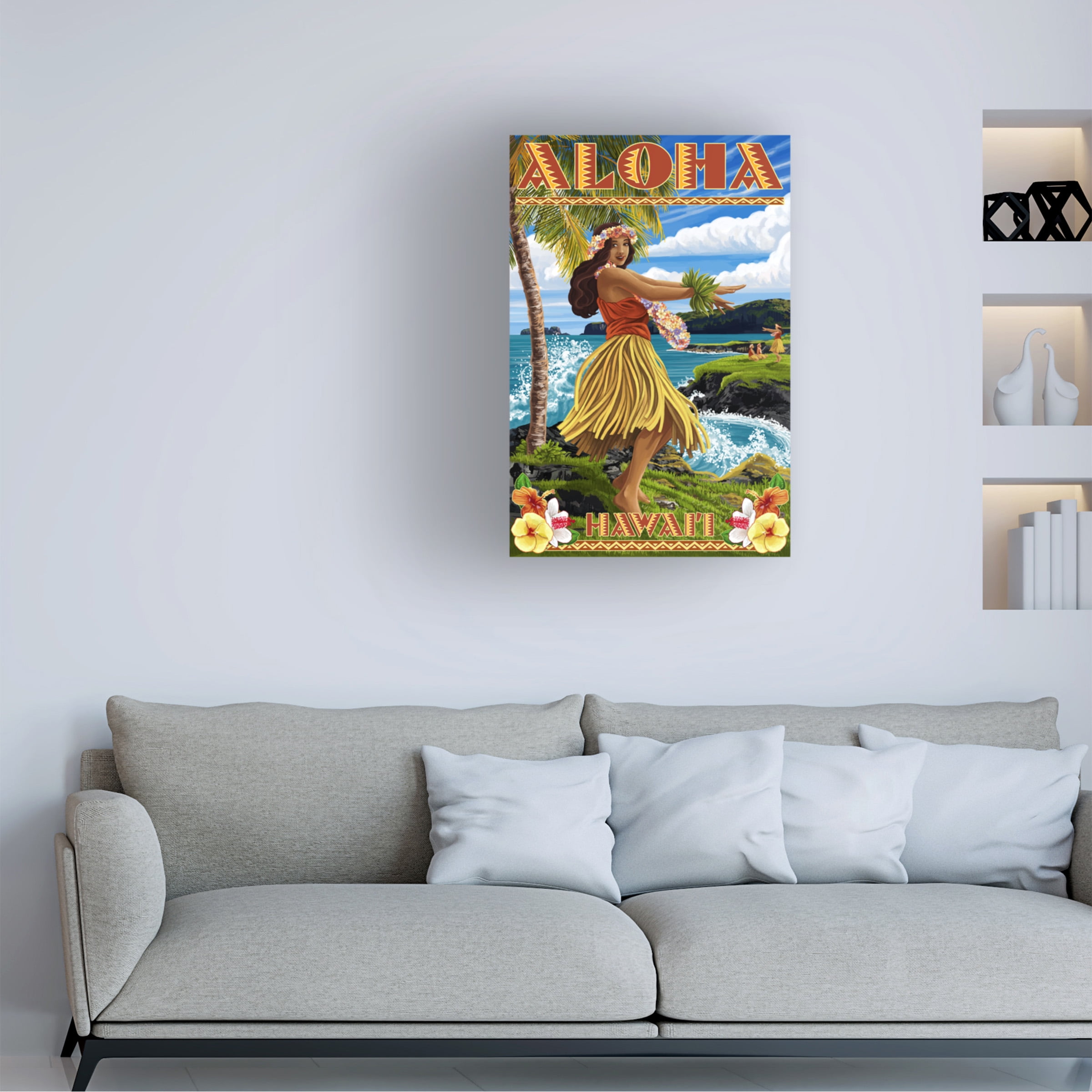 Lantern Press 'Hawaii' Canvas Art