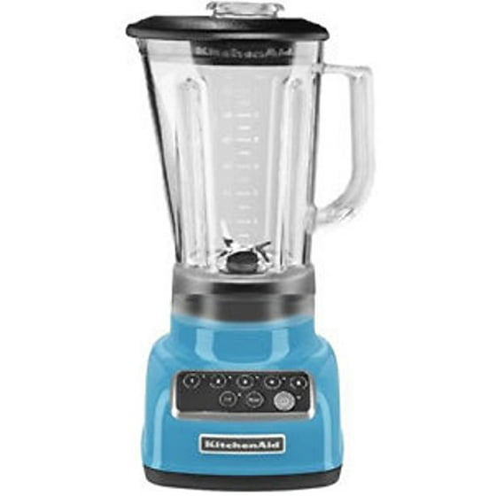 KitchenAid 5Speed Blender RKSB1570CL, 56Ounce, Crystal Blue