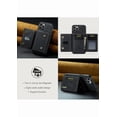 thumbnail image 3 of M2 Magnetic Detachable Card Holder Case for iPhone 15 Pro Max - Protective Split Design Phone Cover with Secure Magnet Attachment, Built-in Card Slot, Premium Material Drop & Scratch Protection, Slim, 3 of 5