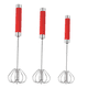 thumbnail image 1 of Batidor de acero inoxidable, 10"/12"/14" Batidor manual semiautomático para batidores de cocina Adepaton CPB-US-YYM729-3, 1 of 5