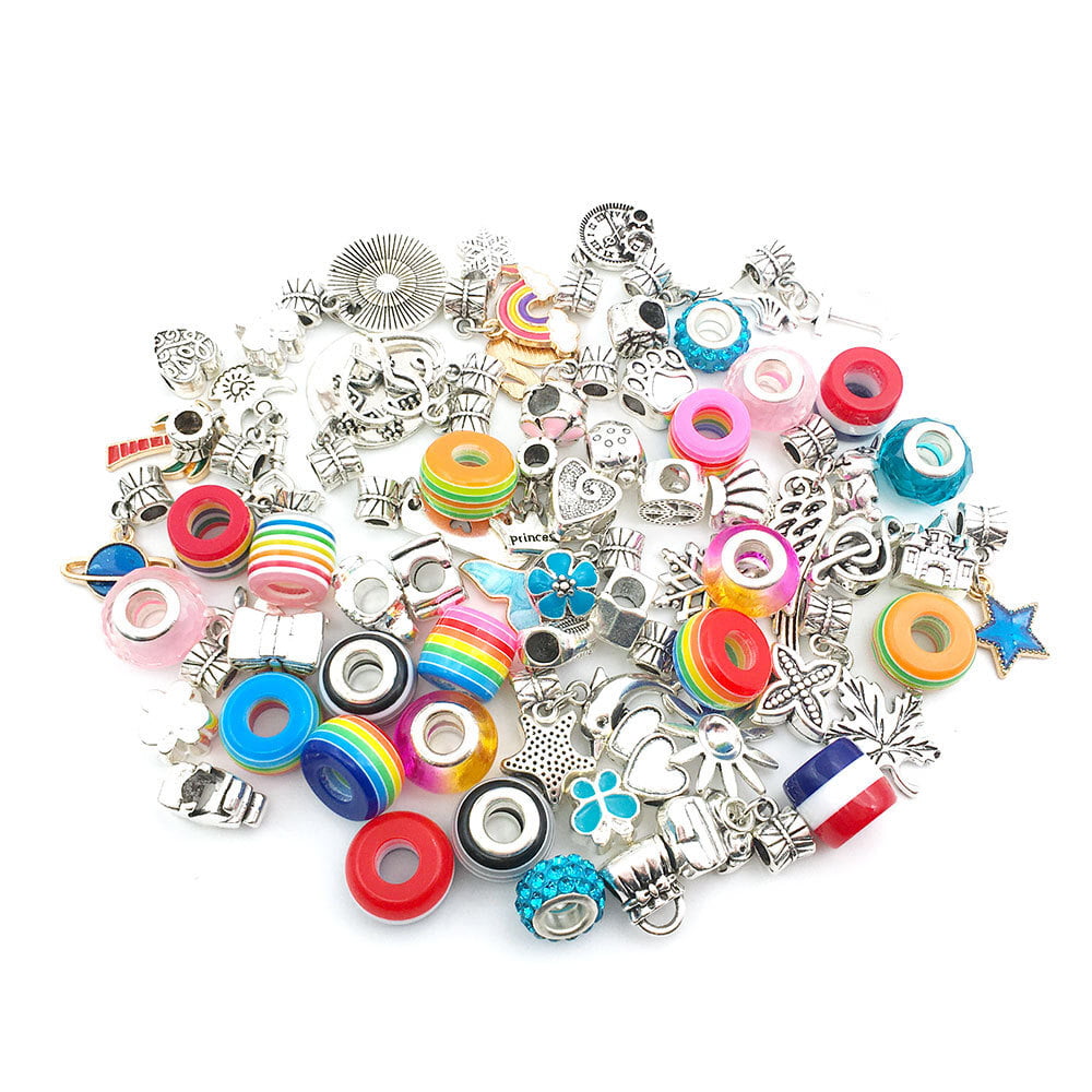 DIY Bracelet Making Kit Charms Necklace Jewelry Making Supplies Beads DIY  Craft Gift Set for Adults Teens Girls 
