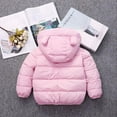 thumbnail image 4 of Bullpiano 0-5Y Boys And Girls Cartoon Warm Down Cotton Jacket for Snowy Outdoor Play Photography (Pink), 4 of 8