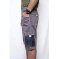 thumbnail image 3 of Skylinewears Men Carpenter Tactical Heavy Duty Cordura Reinforced Utility Pockets Work Shorts, 3 of 5