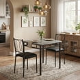 thumbnail image 2 of Yiwa 2-Piece Small Kitchen Table Set, Includes Upholstered Chairs, Ideal for Compact Spaces or Dining Rooms, 2 of 6