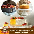 thumbnail image 6 of Gleam Adorn 8 Inch Non-stick Springform Pan with Removable Bottom - Leakproof Cheesecake Pan, 6 of 14