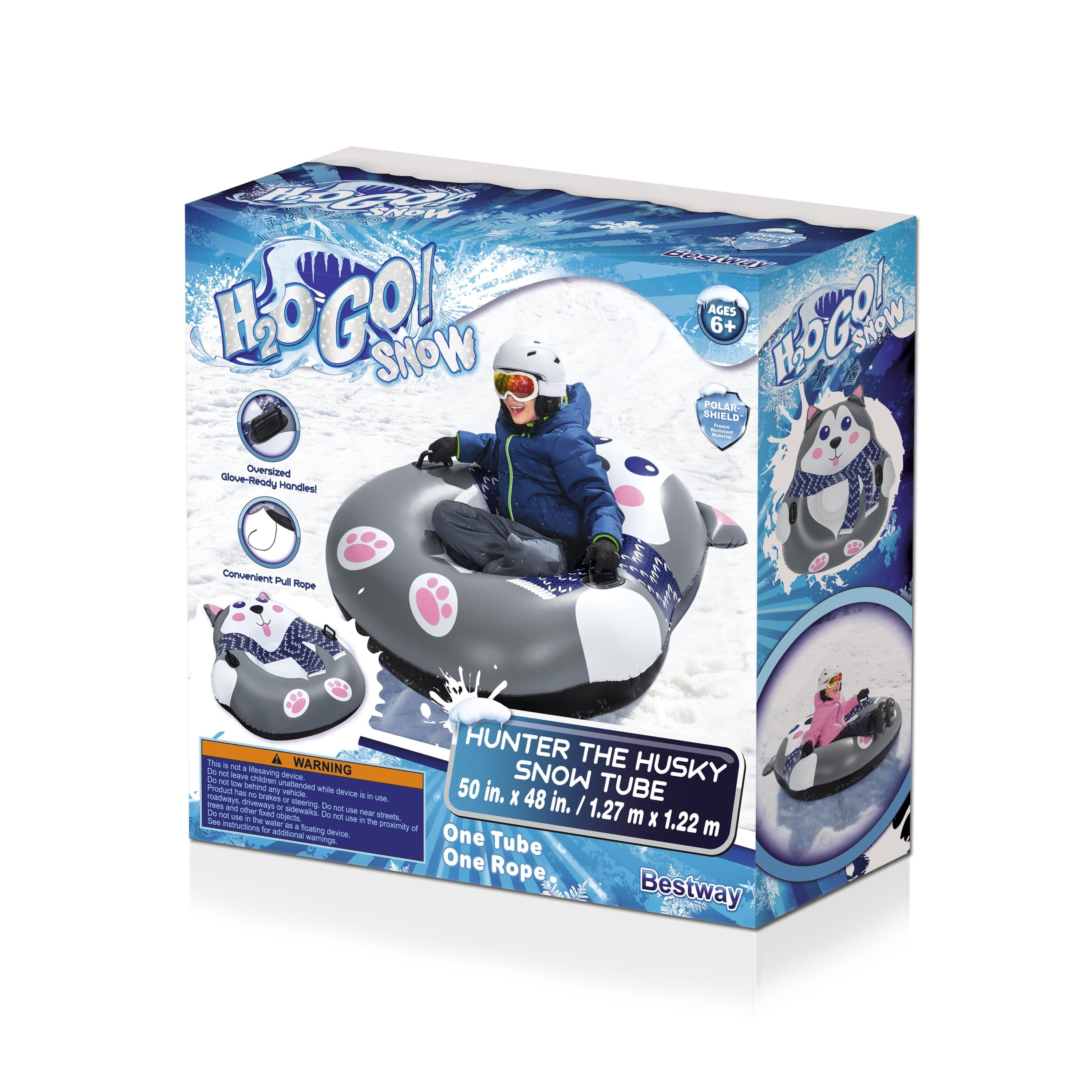 Bestway - H2OGO! Snow Hunter the Husky 48" Snow Tube