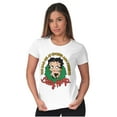 thumbnail image 3 of Betty Boop Christmas Wreath Attitude Women's T Shirt Ladies Tee Brisco Brands S, 3 of 5