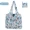 Blue ice cream, variant on Gifts for Women Reusable Grocery Bags Foldable Shopping Totes Cute Holiday Bags with Handles Large Cloth Gift Bags Cute Groceries Bags Bulk Heavy Duty