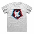 thumbnail image 1 of Peacemaker - Camiseta Logotipo para Adultos Unisex (Gris Jaspeado), 1 of 2