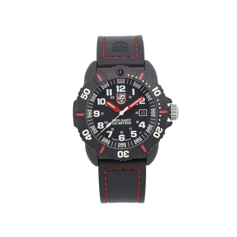 Luminox Coronado 3050 Series 44mm Carbon Black Dial Quartz Mens Watch XS.3035 Walmart