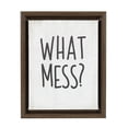 thumbnail image 4 of hometrends "What Mess?" Framed Art, 4 of 5