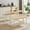 White-Natural, variant on PUKNLY Dining Furniture Set, Bar Table with 2 Dining Benches for 4 People, Kitchen Table Counter with Chairs, Industrial for Kitchen Breakfast Table Living Room Party Room,Black