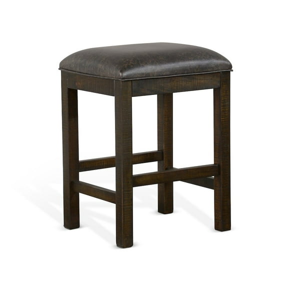 Sunny Designs Tobacco Leaf 24"H Counter Stool