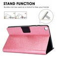 thumbnail image 3 of Dteck Case for Samsung Galaxy Tab A7 10.4" SM-T500 T505 2020 Released 10.4-inch,Magnetic PU Leather Card Holder Wallet Bling Glitter Shockproof Folio Kickstand Cover,Pink, 3 of 5
