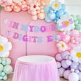 thumbnail image 4 of in My Double Digits Era Banner for Girls - Groovy Disco 10th Birthday Bunting Garlands, Purple Disco Theme Happy 10th Birthday Decorations, 4 of 6