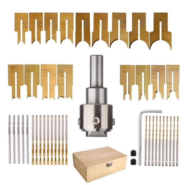52 Uds brocas para enrutador de de trabajo de de Buda 6mm-22mm de herramientas de carpintería de cortadores de Yuyangstore cortador de cuentas