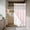 Pink, variant on Farmhouse Pink White Striped No Hook Shower Curtain Waterproof, Bathroom Curtains with Snap in Liners and See Through Top Window, Modern Stripes Hotel Style Bathtub Curtains Shower 36"Wx78"L