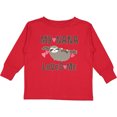 thumbnail image 3 of Inktastic My Nana Loves Me Sloth Girls Long Sleeve Toddler T-Shirt, 3 of 5