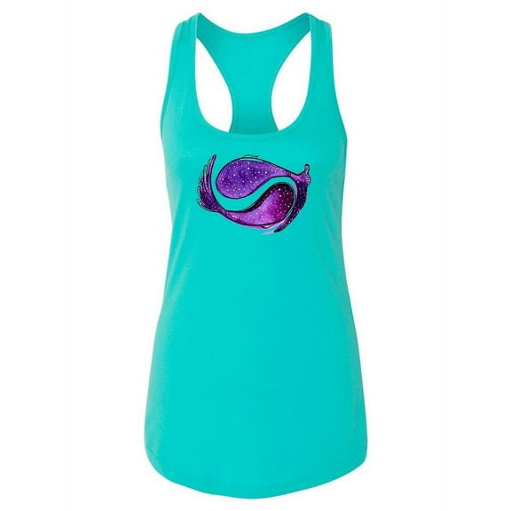 Two Violet Watercolor Fishes. Rb Tank Women -Image by Shutterstock, Female Medium