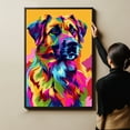 thumbnail image 6 of Anatolian Shepherd Dog Canvas Wall Art Poster Prints Colorful Pop Animal Art Wall Decor Dog Picture Artwork Pet Dog Painting Poster for Home Bedroom Living Room Decoration Framed, 6 of 6