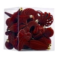 thumbnail image 1 of 28 bolas navideñas decorativas con agujero para colgar para aniversario Café, 1 of 9