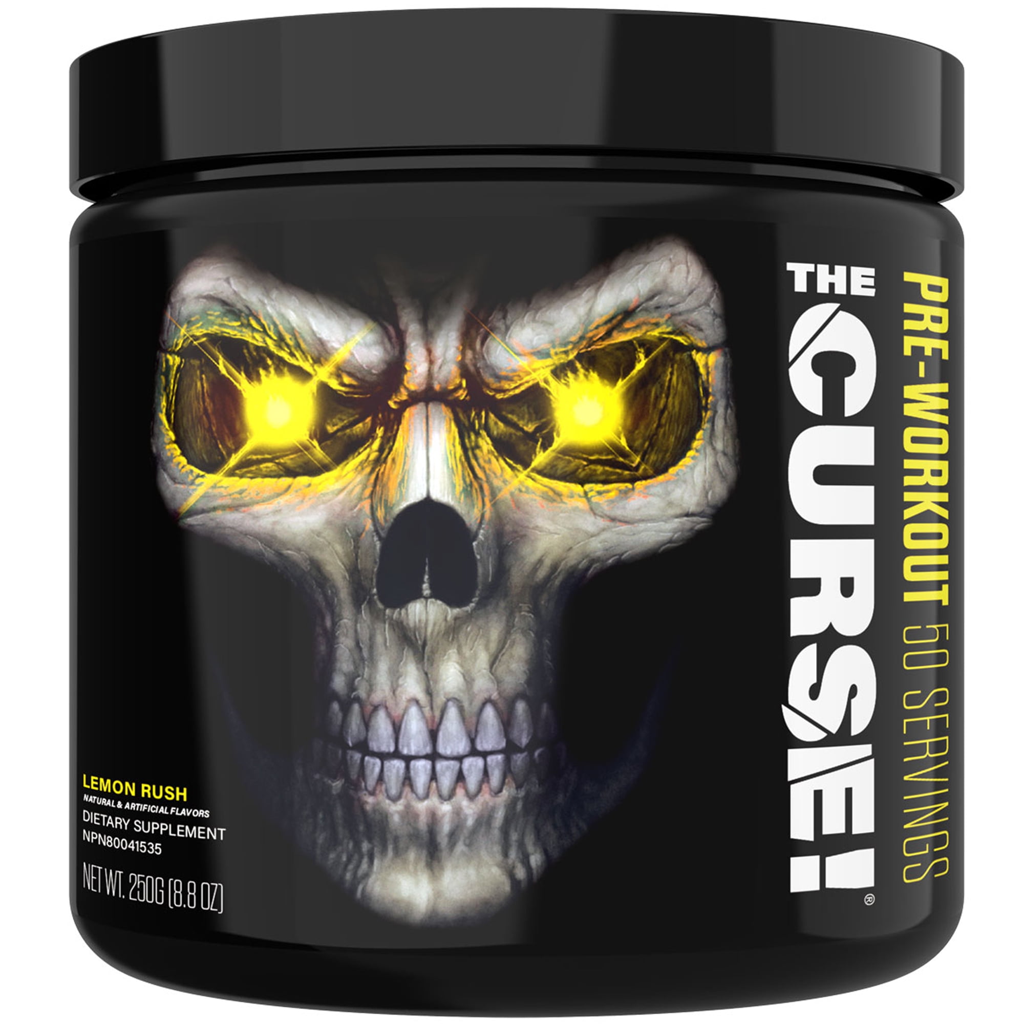 JNX Sports®, The Curse!®, Pre-Workout, Lemon Rush, 50 Servings